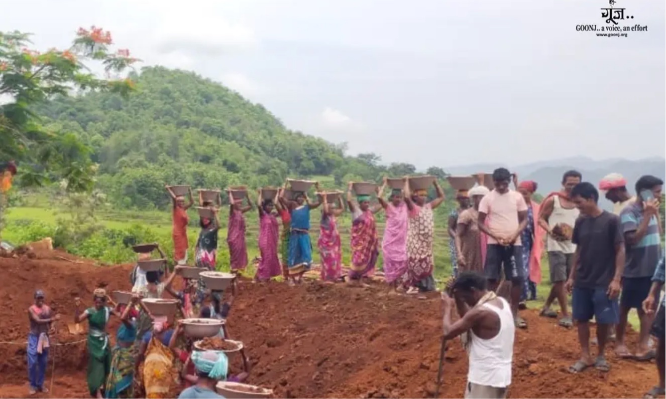 Goonj - village led water efforts